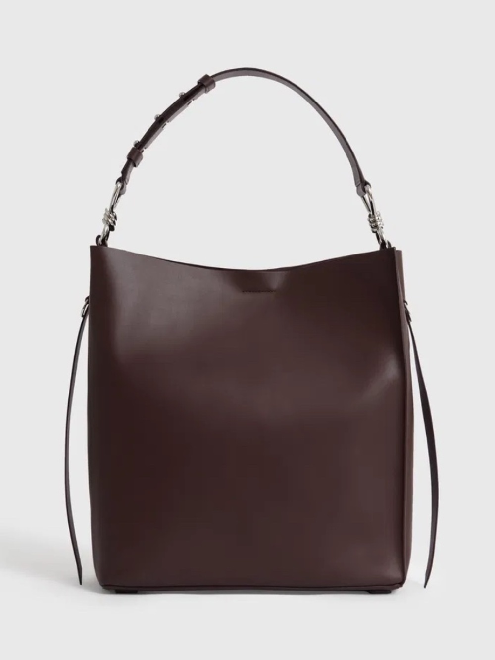 ALLSAINTS Nina North South Leather Tote Bag